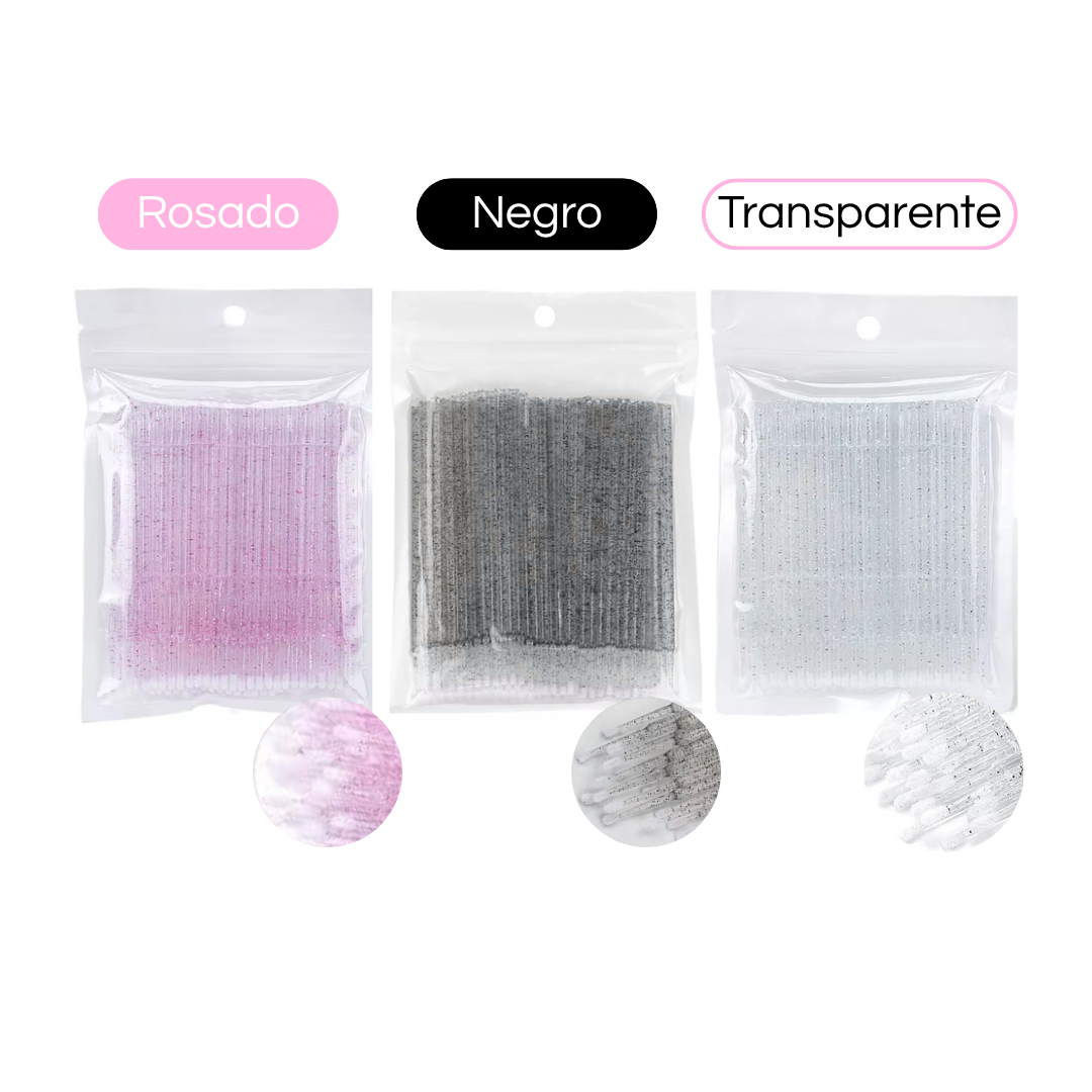 Microbrush Glitter x100
