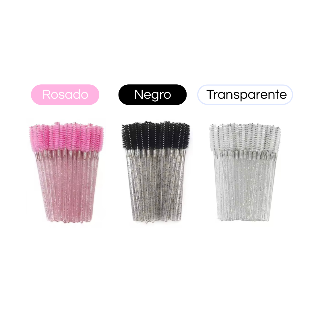 Cepillo Glitter x50
