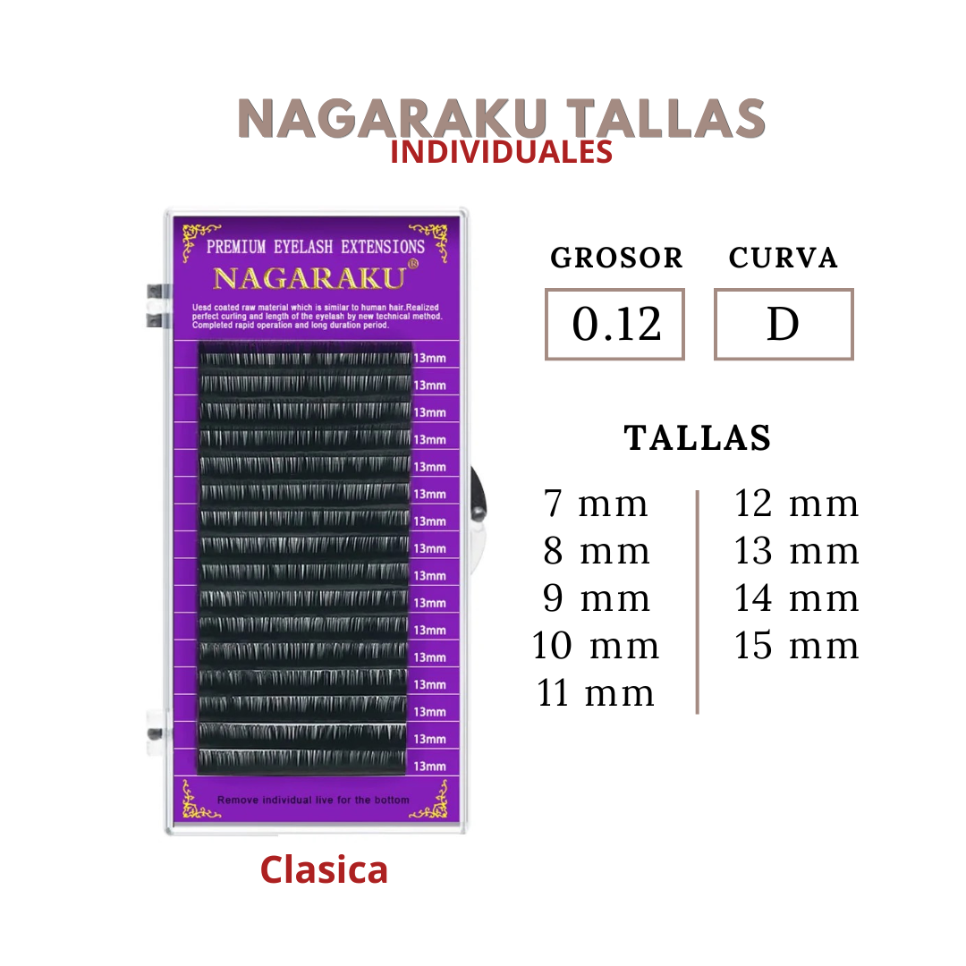 Pestaña Nagaraku Clasica 0.12D