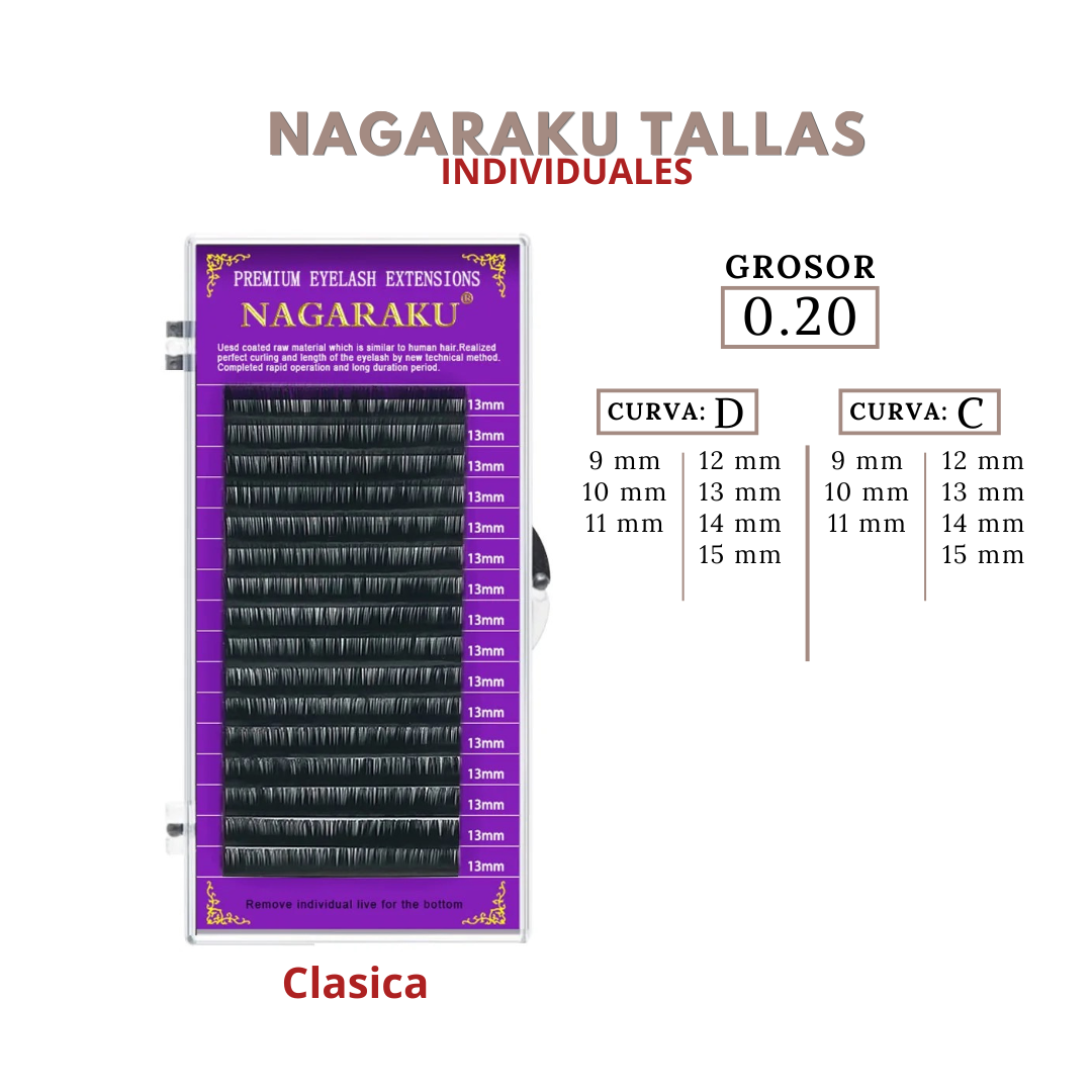 Pestaña Nagaraku Clasica 0.20 (D,C)