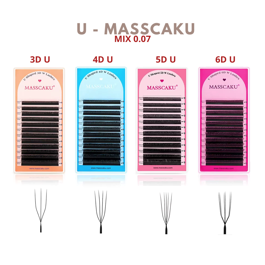 Pestaña Masscaku U Mix (3D,4D,5D,6D)