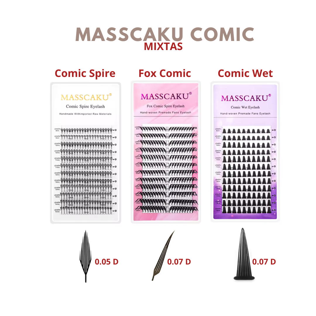 Pestaña Masscaku Comic Mix