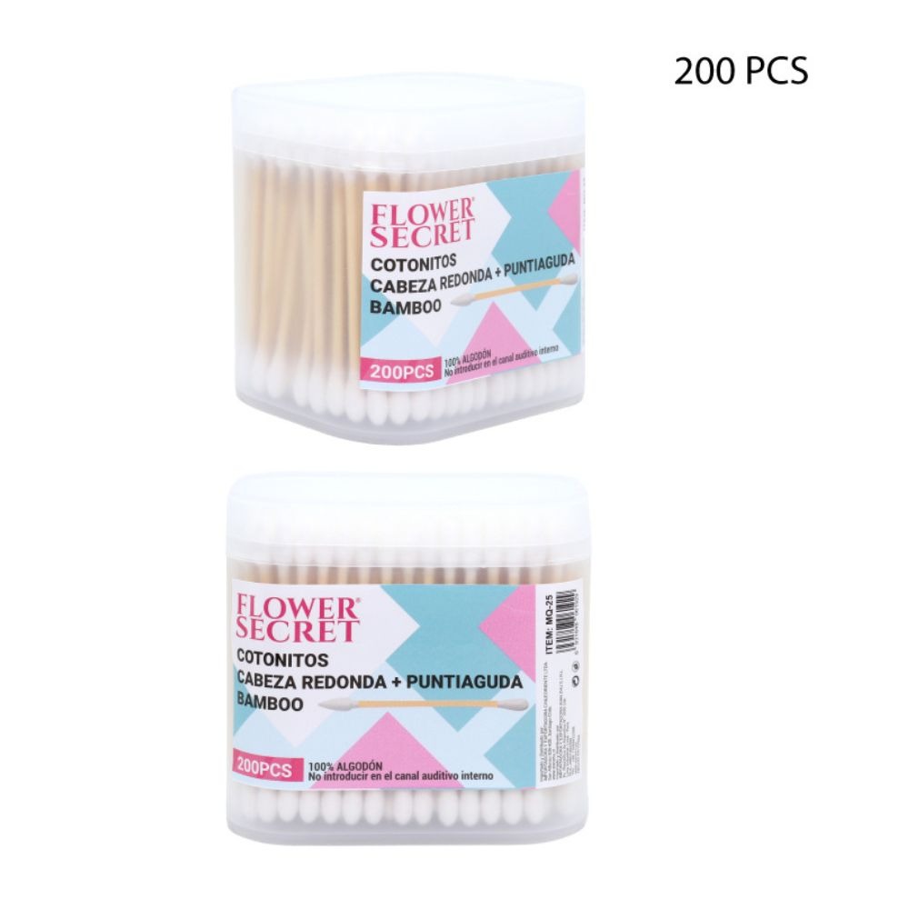 Hisopo de algodón x200 pcs