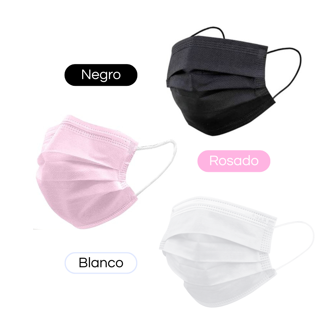 Caja de Mascarilla desechables x50 (buconasal)