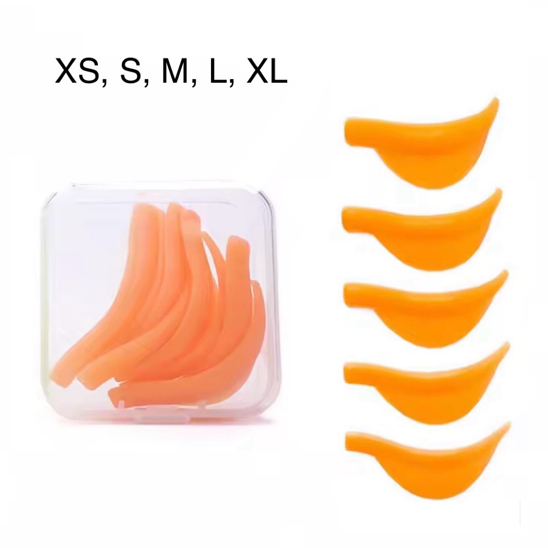 Molde o pads con curva U (tipo Katya o banana)