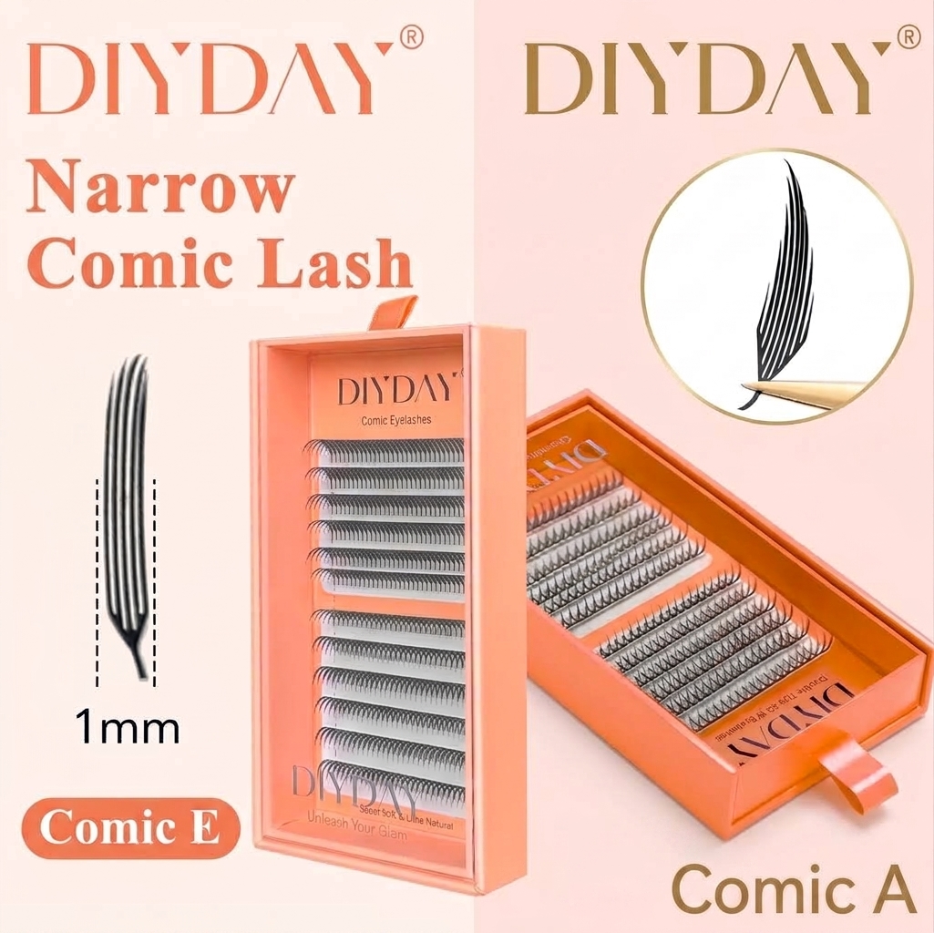Pestaña Diyday Comic Spire 0.05 D