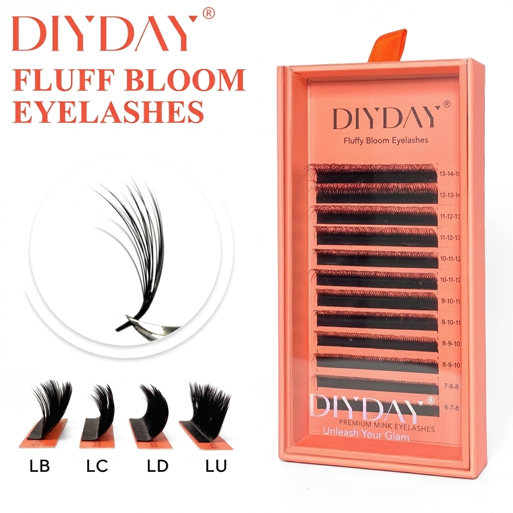 Pestaña Diyday Fluff Bloom - LB, LC, LD, LU(M)
