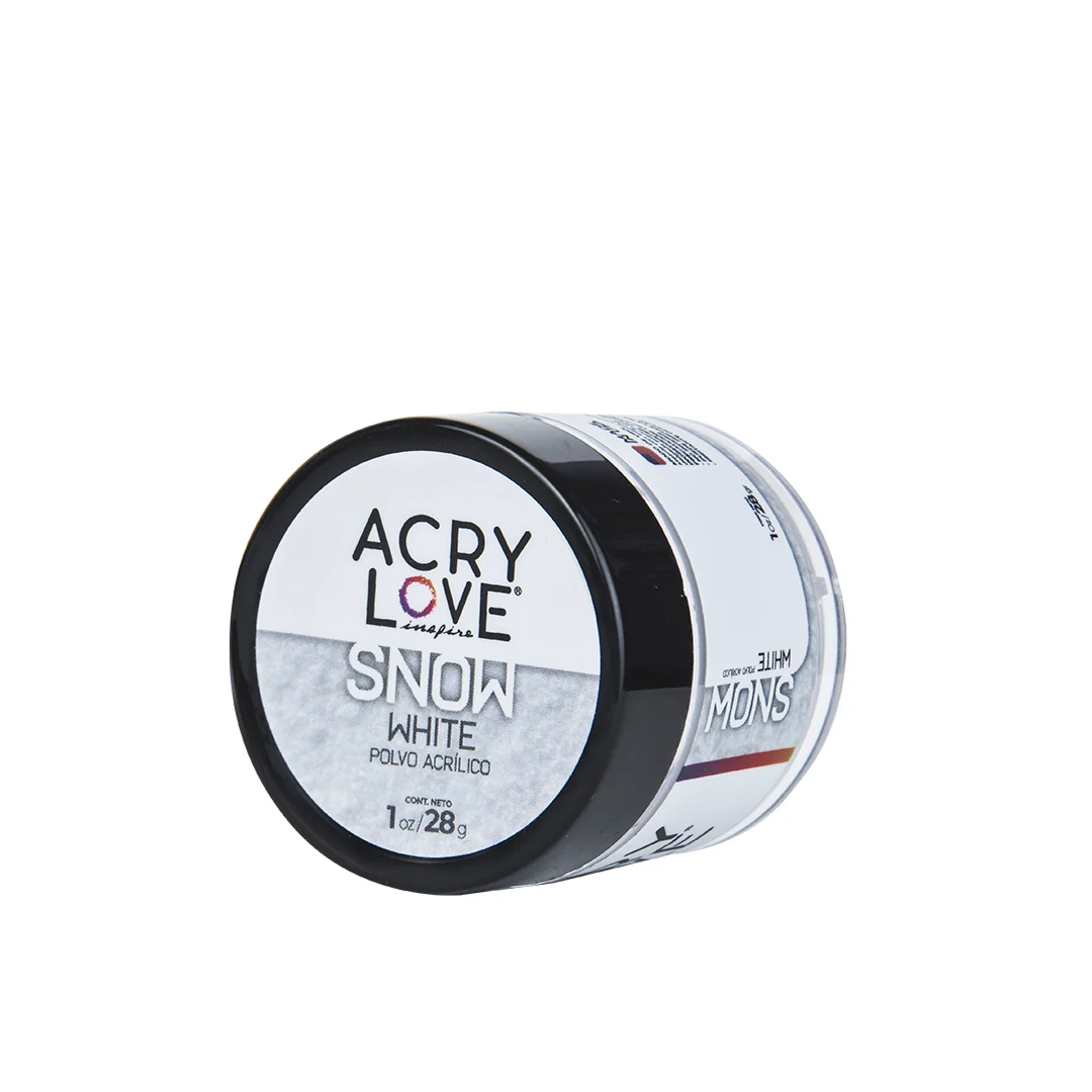 Polvo Acrílico Snow Blanco 1 oz