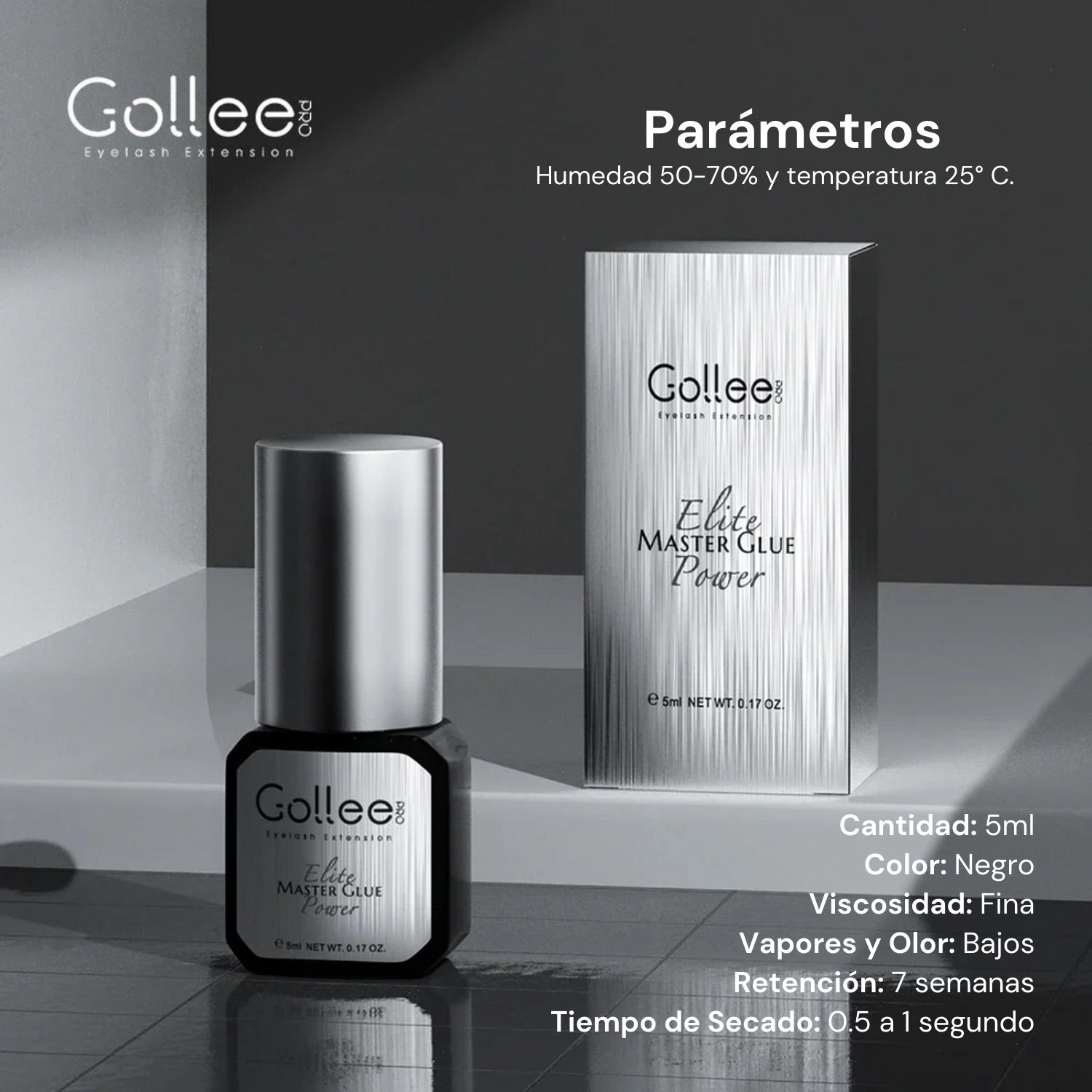 Galería Pegamento Gollee Elite master (plomo)